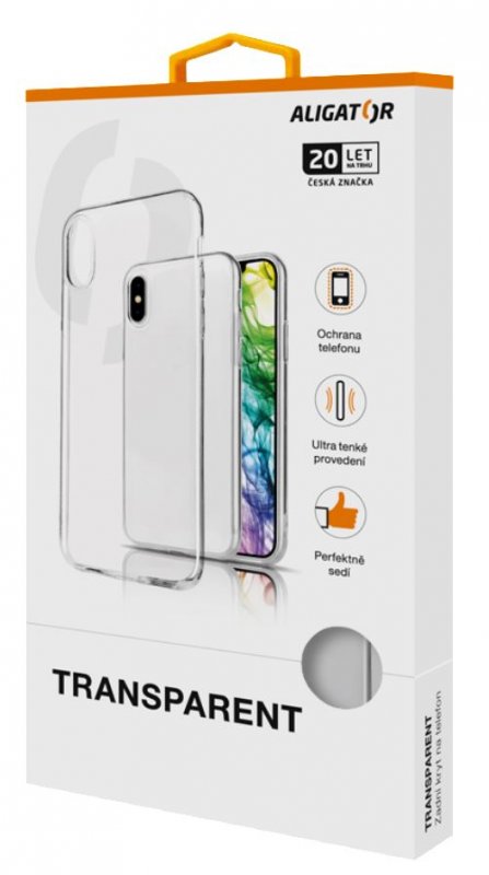 ALIGATOR Pouzdro Transparent Samsung Galaxy A50 - obrázek č. 1