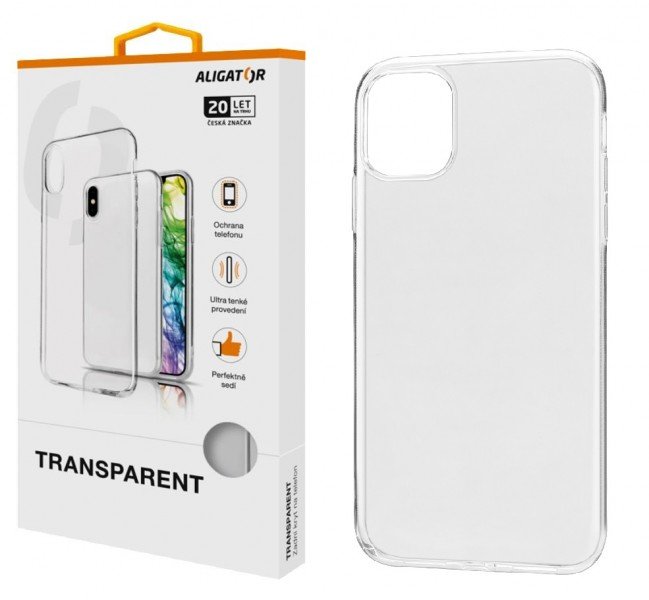 ALIGATOR Pouzdro Transparent Apple iPhone 11 - obrázek produktu