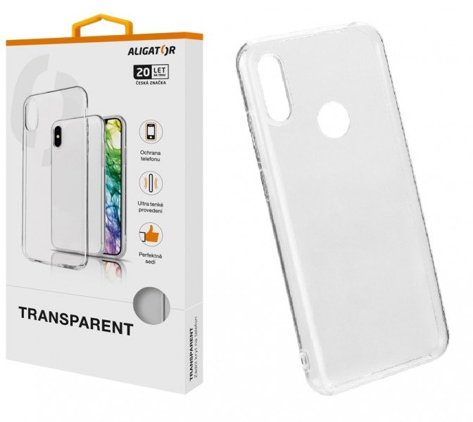 ALIGATOR Pouzdro Transparent Huawei Y6s/ Honor 8A - obrázek produktu