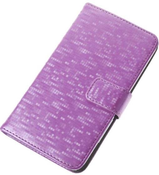 Aligator Pouzdro BOOK GLAMMY L (4,5"- 5") Pink - obrázek produktu