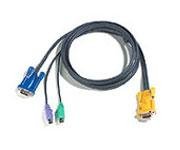ATEN KVM sdružený kabel k CS-12xx,CL-10xx, PS2, 3m - obrázek produktu