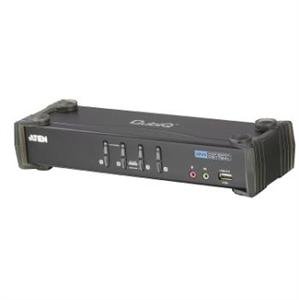 Aten 4 port DVI KVMP USB, 2port USB HUB, audio - obrázek produktu