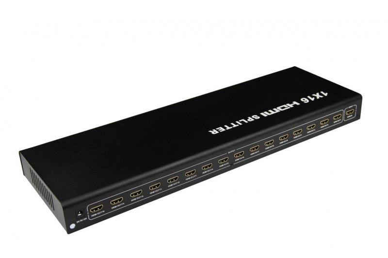 HDMI splitter 1-16 Port kovový, 3D, FullHD - obrázek produktu