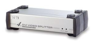 ATEN Video rozbočovač 1 PC - 4 DVI + audio - obrázek produktu