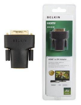 BELKIN HDMI - DVI redukce (F/ M) Gold - obrázek produktu