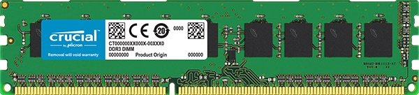 4GB DDR3L 1600MHz Crucial CL11 1.35V/ 1.5V SR - obrázek produktu