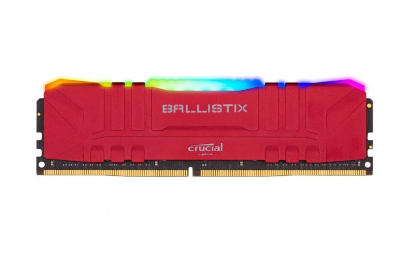16GB DDR4 3200MHz Crucial Ballistix CL16 2x8GB Red RGB - obrázek produktu