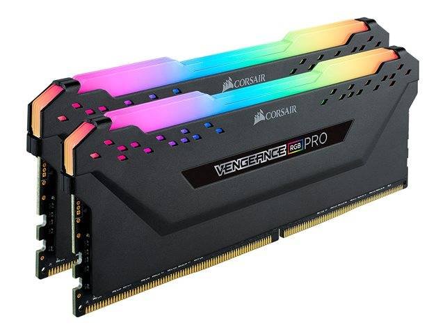 CORSAIR Vengeance RGB PRO black TUF 32GB, DDR4, DIMM, 3200Mhz, 2x16GB, XMP, CL16 - obrázek č. 1