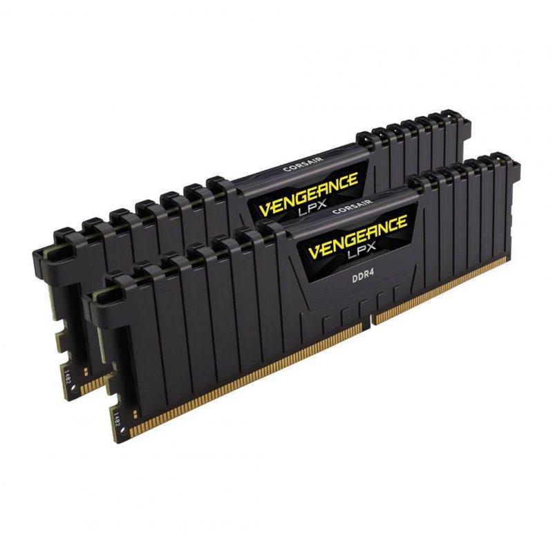 CORSAIR Vengeance LPX black 8GB, DDR4, DIMM, 2400Mhz, 2x4GB, XMP, CL14 - obrázek č. 1