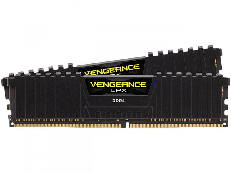 CORSAIR Vengeance LPX black 8GB, DDR4, DIMM, 2400Mhz, 2x4GB, XMP, CL14 - obrázek produktu