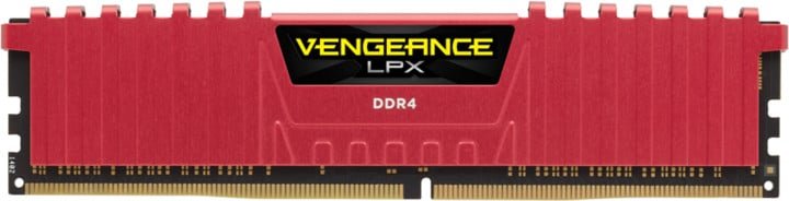 Corsair Vengeance LPX/ DDR4/ 8GB/ 2400MHz/ CL16/ 1x8GB/ Red - obrázek č. 1