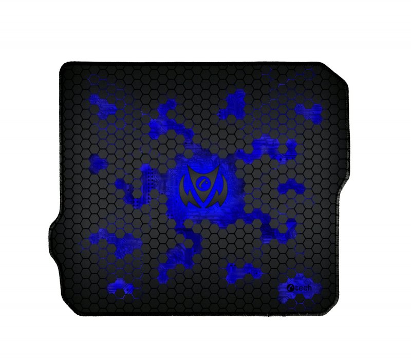 C-TECH ANTHEA, herní podložka, obšité okraje, modrá - obrázek č. 1