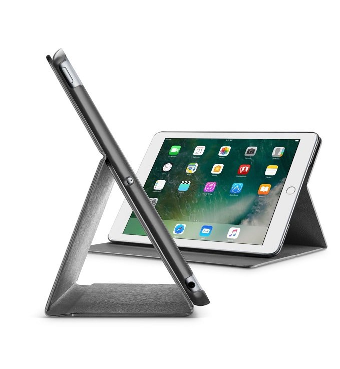 Pouzdro CellularLine FOLIO iPad 9,7" (2018), černé - obrázek produktu