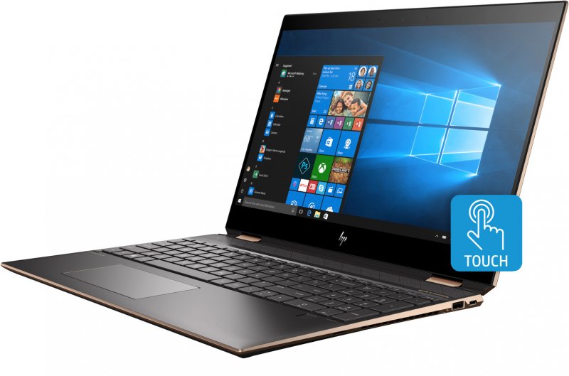 Notebook HP SPECTRE X360 15-DF1740NG 15,6" / Intel Core i7-9750H / 512GB / 16GB / NVIDIA GeForce GTX 1650 with Max-Q Design (pře - obrázek č. 2