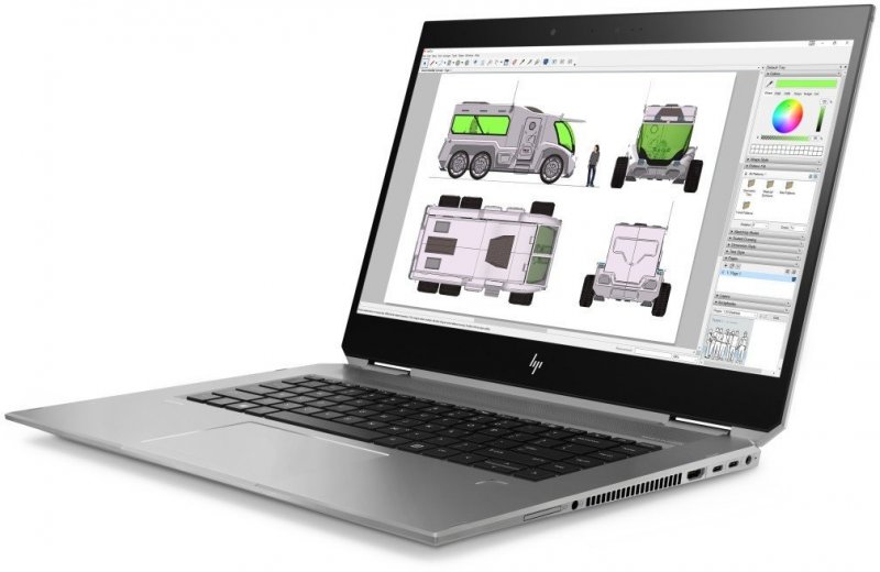 Notebook HP ZBOOK STUDIO X360 G5 15,6" / Intel Xeon E-2176M / 512GB / 32GB / NVIDIA Quadro P1000 (předváděcí) - obrázek č. 2
