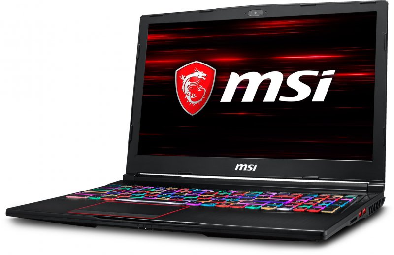 Notebook MSI GE63 RAIDER RGB 8SG-024IT 15,6" / Intel Core i7-8750H / 512GB+1TB / 16GB / NVIDIA GeForce RTX 2080 (předváděcí) - obrázek č. 1