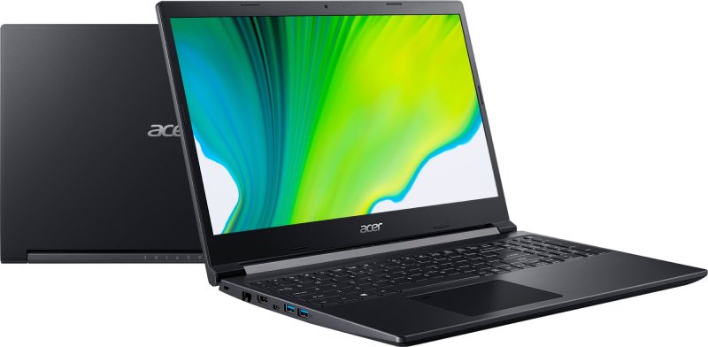 Notebook ACER ASPIRE 7 A715-75G-775U 15,6" / Intel Core i7-10750H / 1TB / 16GB / NVIDIA GeForce GTX 1650 Ti (předváděcí) - obrázek produktu