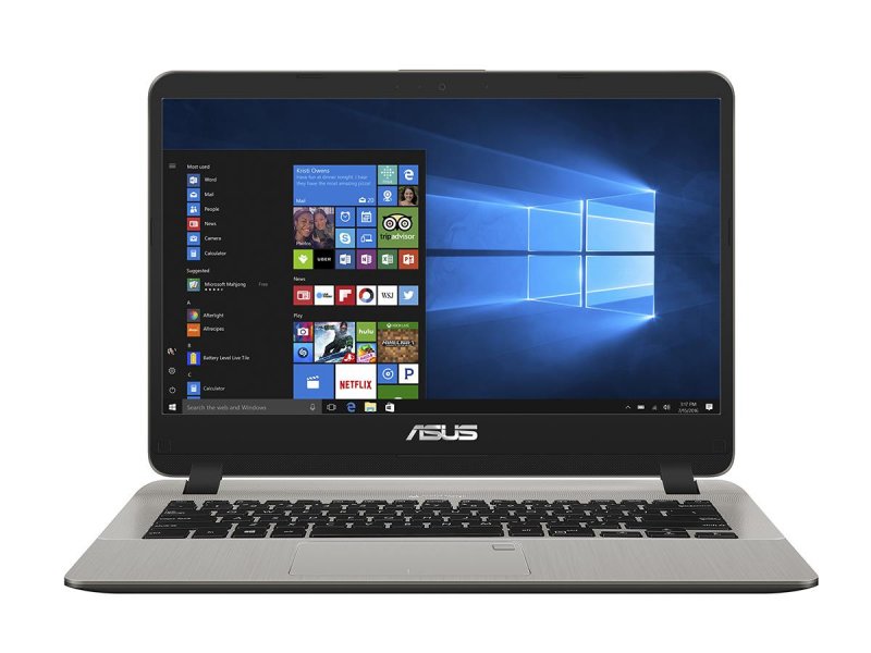 Notebook ASUS X407UF-I341GT 14" / Intel Core i3-7020U / 1TB / 4GB / NVIDIA GeForce MX130 (předváděcí) - obrázek č. 1