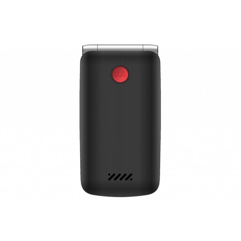 EVOLVEO EasyPhone FG, vyklápěcí mobilní telefon 2,8" pro seniory s nabíjecím stojánkem (černá barva) - obrázek č. 3