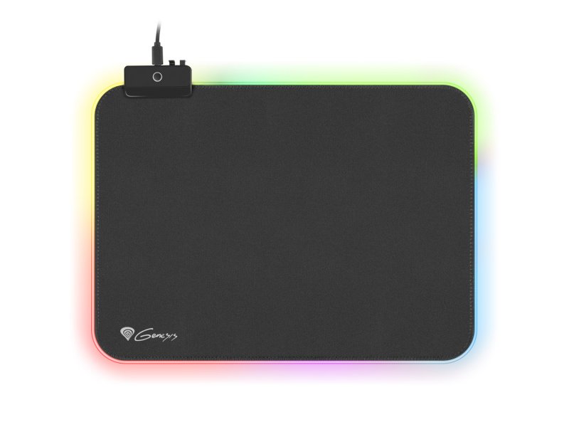 Herní podložka pod myš s RGB podvícením Genesis Boron 500 M, 350x250mm - obrázek produktu
