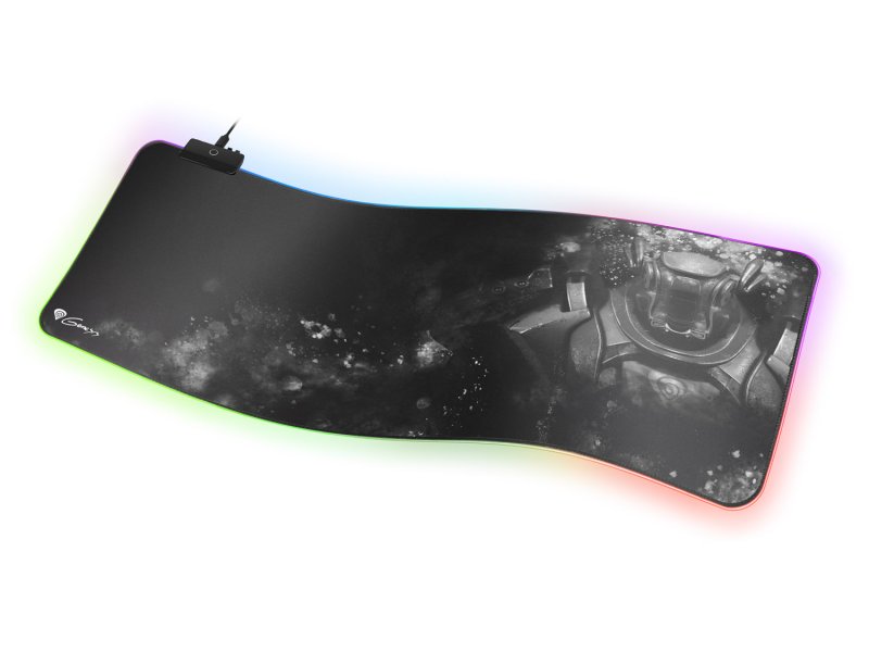 Herní podložka pod myš s RGB podvícením Genesis Boron 500 XXL, 800x300mm - obrázek č. 6