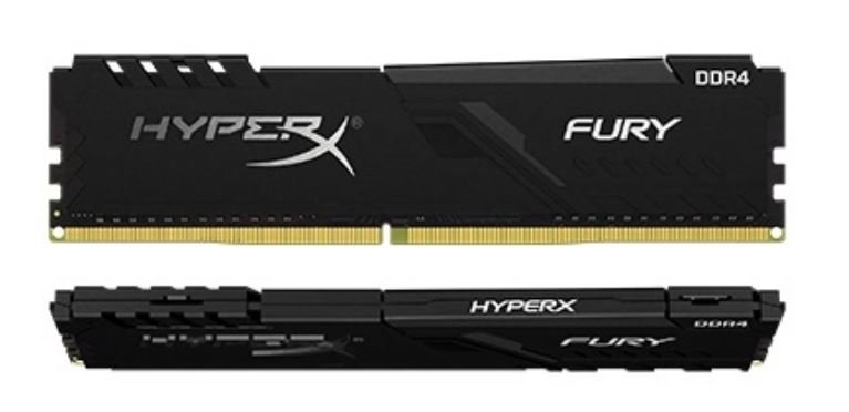 16GB DDR4-3600MHz CL17 HyperX Fury, kit 2x8GB - obrázek produktu