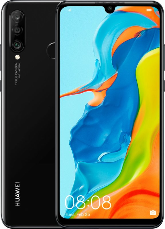 Huawei P30 Lite 128GB Dual Sim Midnight Black - obrázek produktu