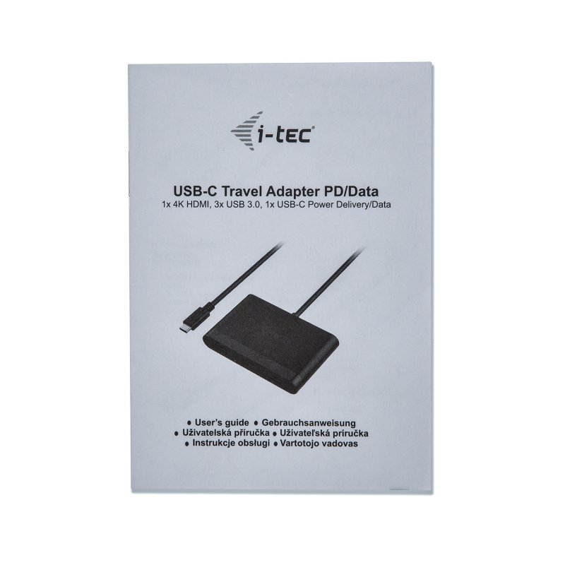 i-tec USB-C Travel Adapter - 1xHDMI, 2xUSB 3.0, PD - obrázek č. 4