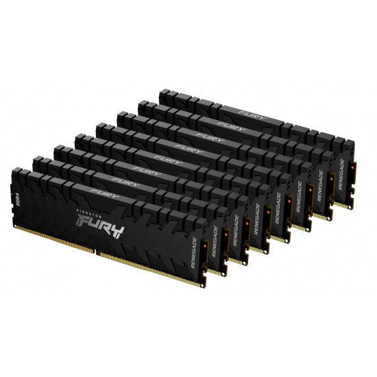 128GB DDR4-3000MHz CL15  1Gx8 Kingston FURY Renegade, 8x16GB - obrázek produktu