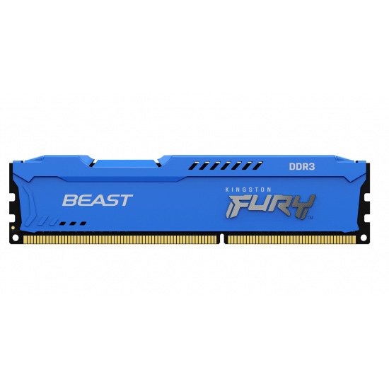 Kingston FURY Beast/ DDR3/ 4GB/ 1600MHz/ CL10/ 1x4GB/ Blue - obrázek produktu