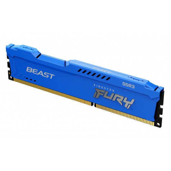 Kingston FURY Beast/ DDR3/ 4GB/ 1866MHz/ CL10/ 1x4GB/ Blue - obrázek č. 1