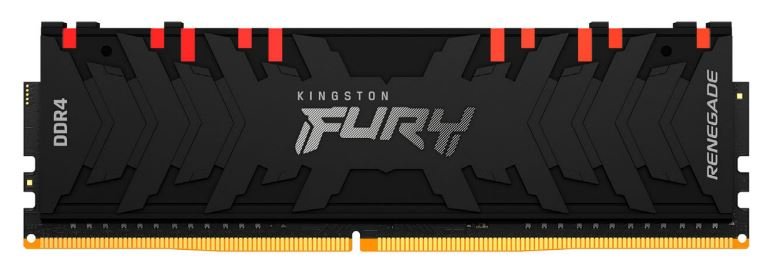 Kingston FURY Renegade/ DDR4/ 64GB/ 3200MHz/ CL16/ 4x16GB/ RGB/ Black - obrázek produktu