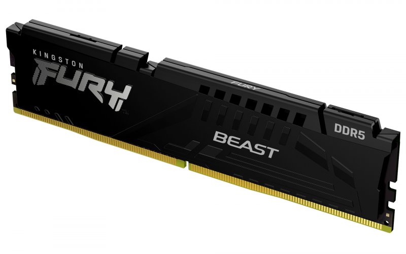 Kingston FURY Beast/ DDR5/ 16GB/ 4800MHz/ CL38/ 1x16GB/ Black - obrázek produktu