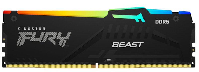 Kingston FURY Beast/ DDR5/ 32GB/ 4800MHz/ CL38/ 1x32GB/ RGB - obrázek produktu