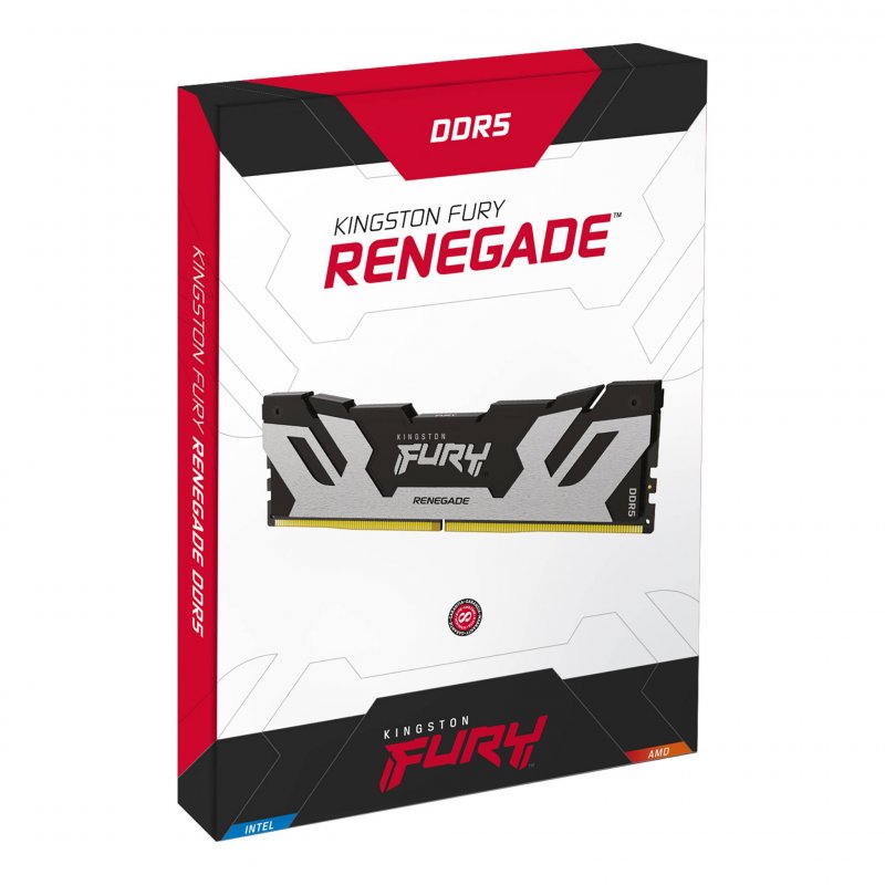 Kingston FURY Renegade/ DDR5/ 16GB/ 6000MHz/ CL32/ 1x16GB/ Black/ Silv - obrázek č. 2
