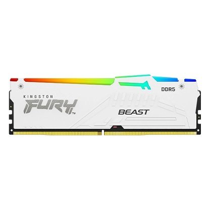 Kingston FURY Beast EXPO/ DDR5/ 16GB/ 5600MHz/ CL36/ 1x16GB/ RGB/ White - obrázek produktu