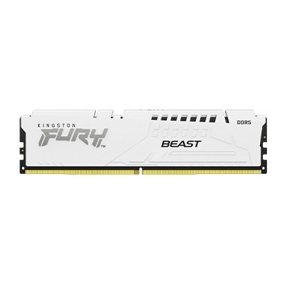 Kingston FURY Beast White/ DDR5/ 32GB/ 5600MHz/ CL40/ 1x32GB/ White - obrázek produktu