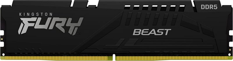 Kingston FURY Beast/ DDR5/ 128GB/ 5200MHz/ CL40/ 4x32GB/ Black - obrázek produktu