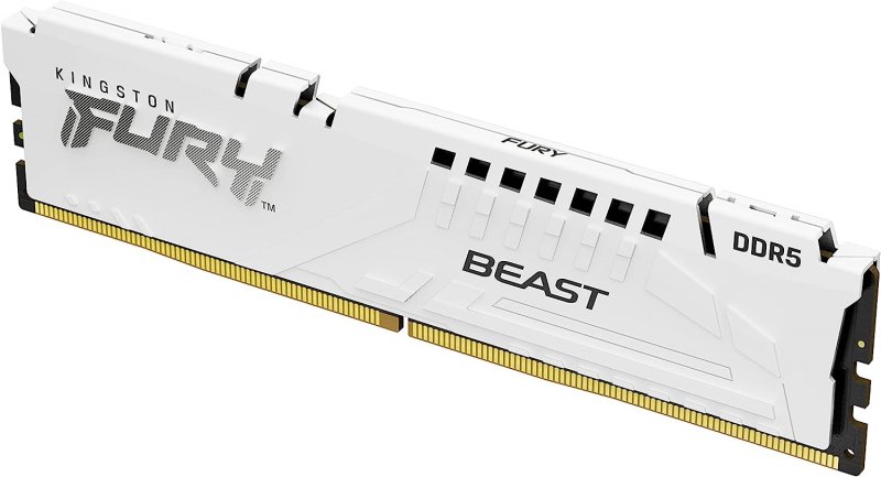 Kingston FURY Beast/ DDR5/ 64GB/ 6000MHz/ CL40/ 4x16GB/ White - obrázek č. 2