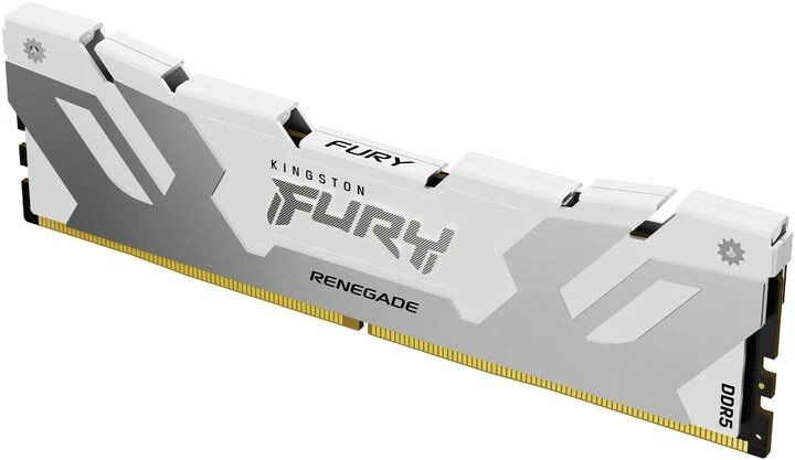 Kingston FURY Renegade/ DDR5/ 32GB/ 7600MHz/ CL38/ 2x16GB/ White - obrázek č. 1