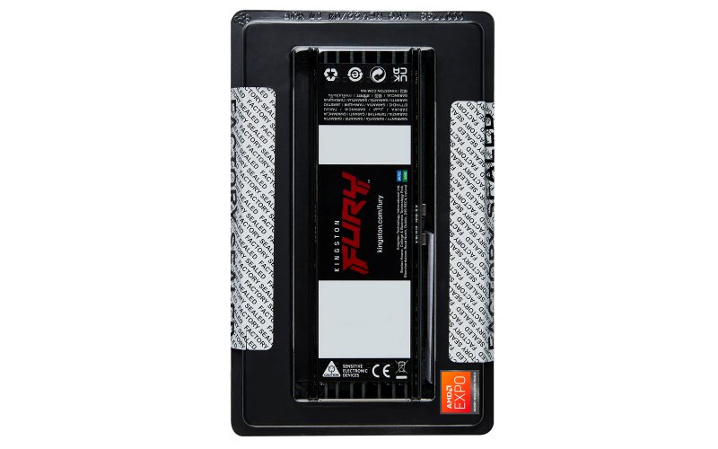 Kingston FURY Renegade Pro/ DDR5/ 128GB/ 6000MHz/ CL32/ 8x16GB/ Black - obrázek č. 1
