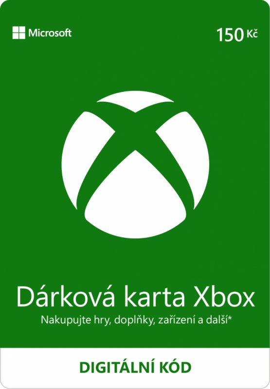 ESD XBOX - Dárková karta Xbox 150 Kč - obrázek produktu