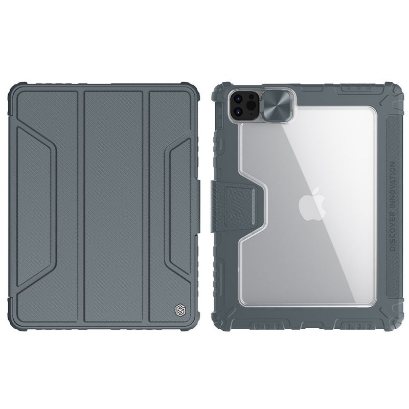 Nillkin Bumper PRO Protective Stand Case pro iPad 10.9 2020/ Air 4/ Air 5/ Pro 11 2020/ 2021/ 2022 Grey - obrázek produktu