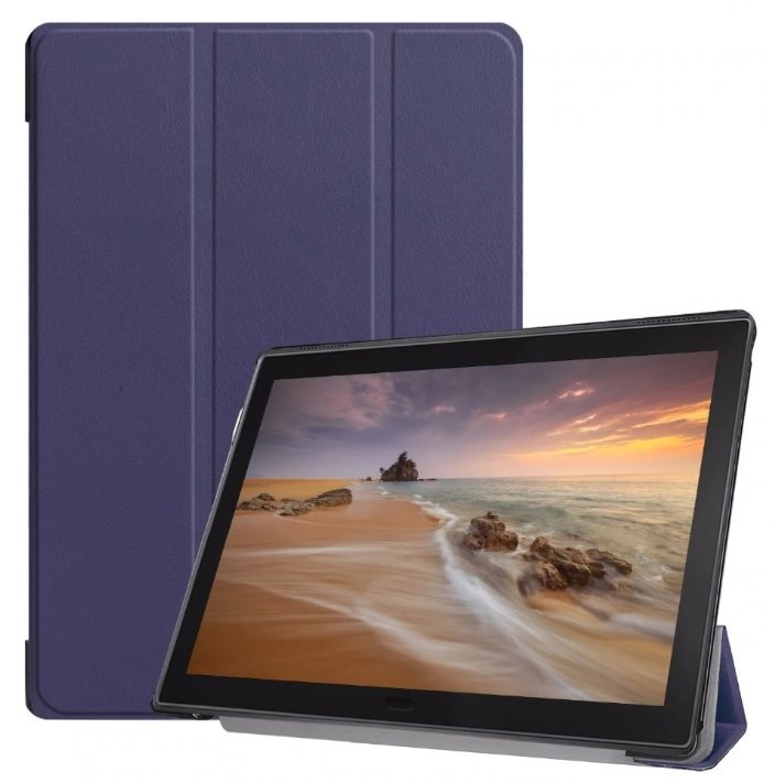 Tactical Book Tri Fold Pouzdro pro iPad 10.2 2019/ 2020/ 2021 Blue - obrázek č. 1