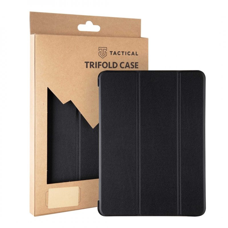 Tactical Book Tri Fold Pouzdro pro Samsung X610/ X616 Galaxy Tab S9 FE+ Black - obrázek produktu