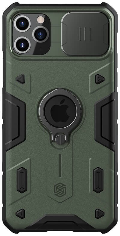 Nillkin CamShield Armor Kryt iPhone 11 Pro Green - obrázek produktu
