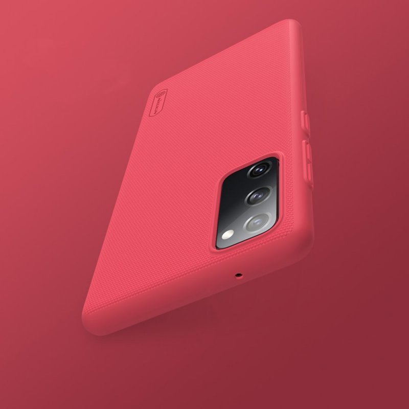 Nillkin Frosted Kryt Samsung S20 FE Bright Red - obrázek č. 1