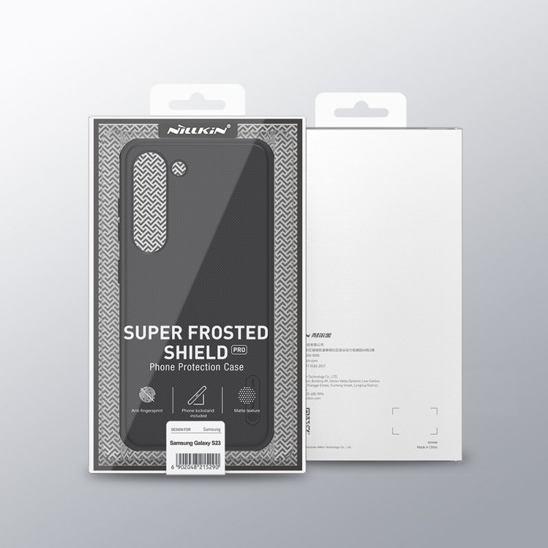 Nillkin Frosted PRO Zadní Kryt pro Samsung Galaxy S23 Black - obrázek č. 6