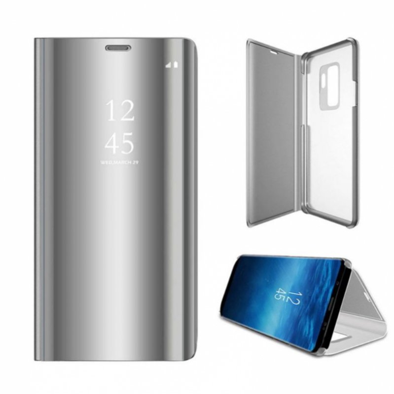 Cu-Be Clear View Samsung Galaxy A54 Silver - obrázek č. 1