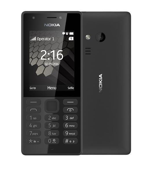Nokia 216 Dual SIM, černá - obrázek produktu